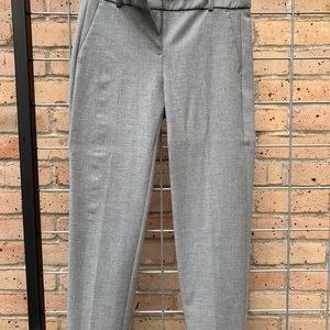 J.Crew Cameron Crop 4 season stretch, work pants, Grey